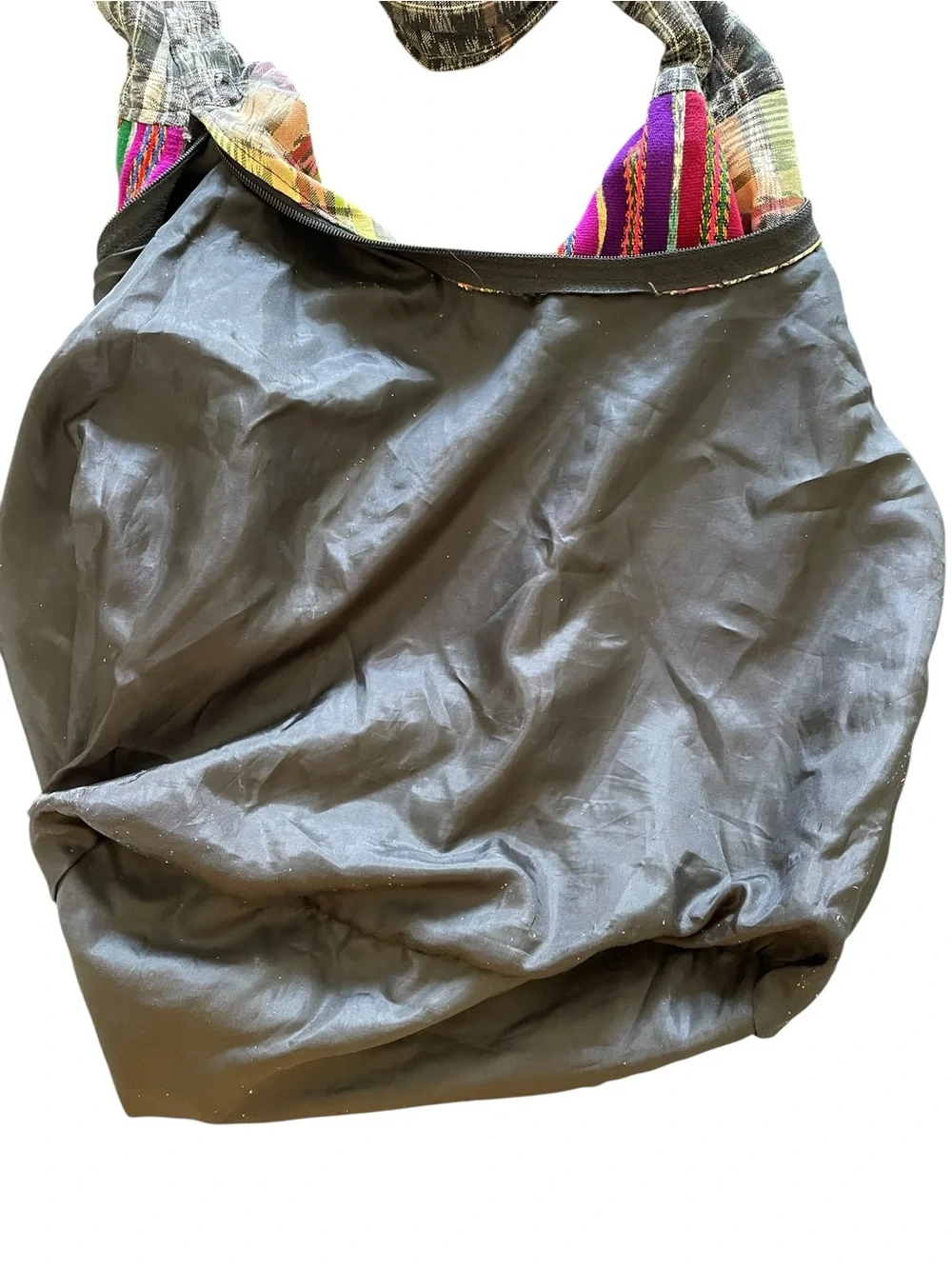 BOHEMIAN FLORAL EMBROIDERED PATCHWORK HOBO BAG Oversized Festival
